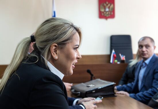 Court announces verdict to Yevgeniya Vasilyeva