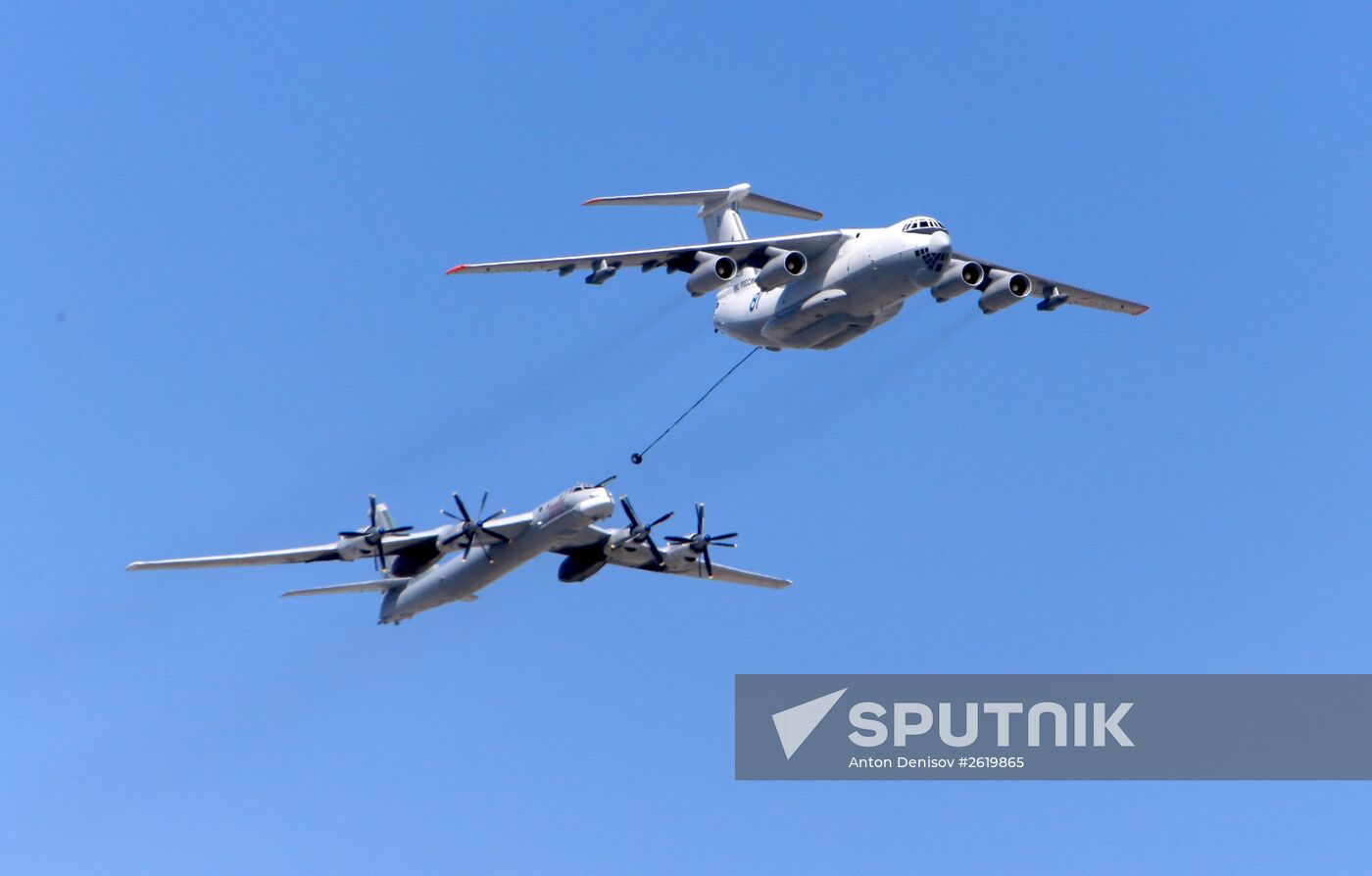 Final rehearsal of military parade to mark 70th anniversary of Victory in 1941-1945 Great Patriotic War