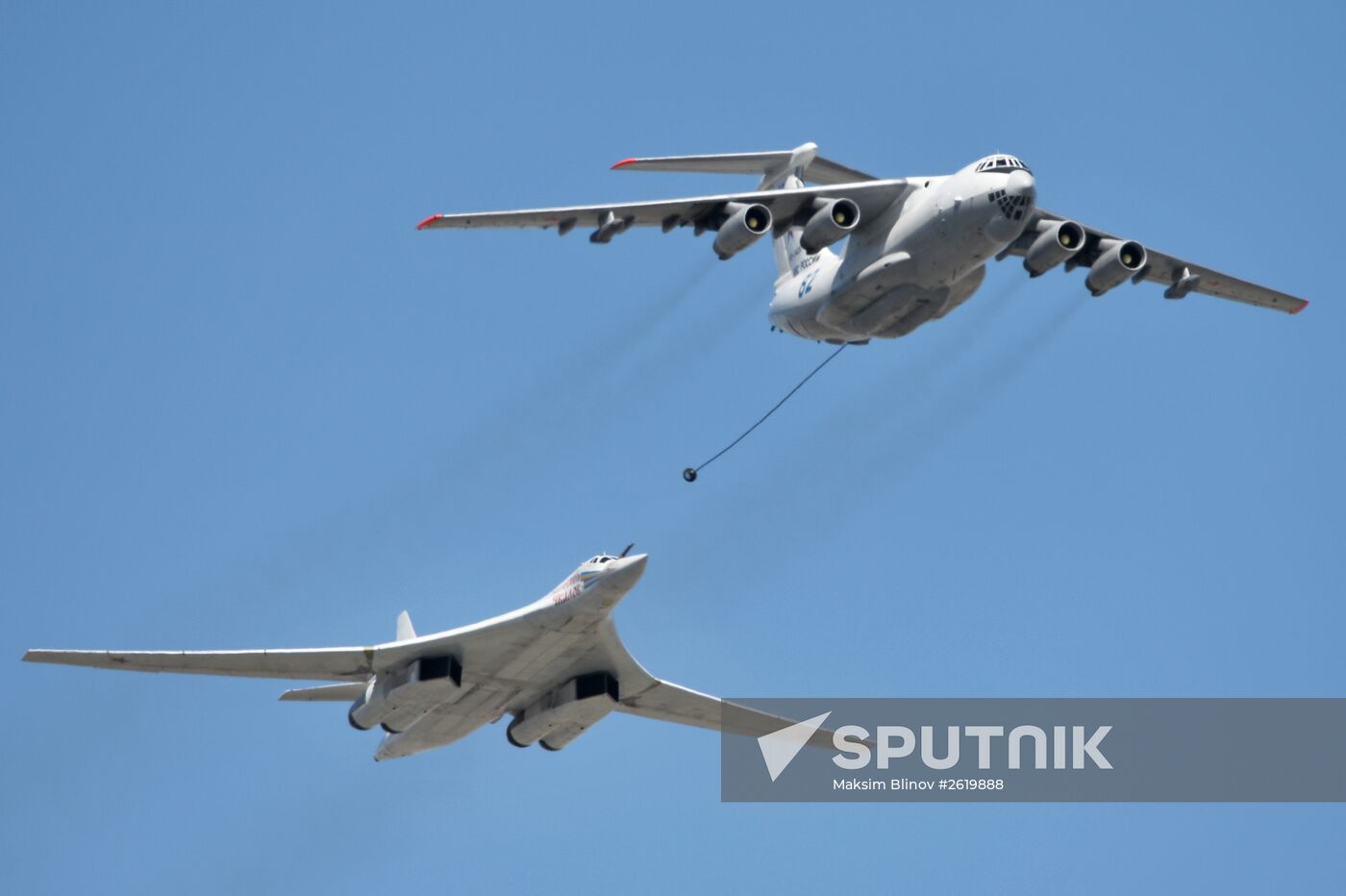Final rehearsal of military parade to mark 70th anniversary of Victory in 1941-1945 Great Patriotic War