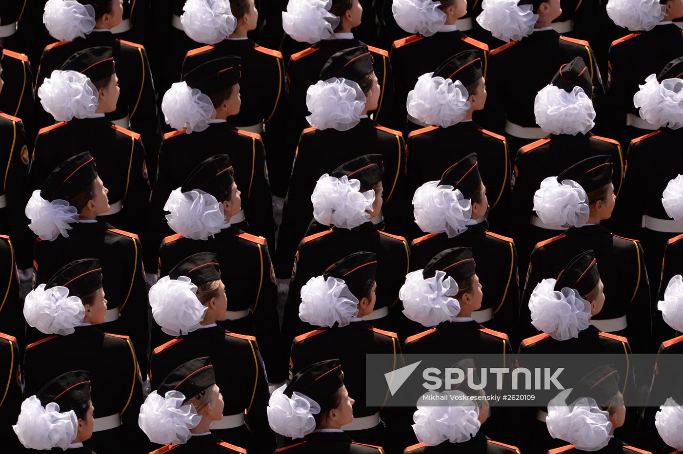 Final rehearsal of military parade to mark 70th anniversary of Victory in 1941-1945 Great Patriotic War