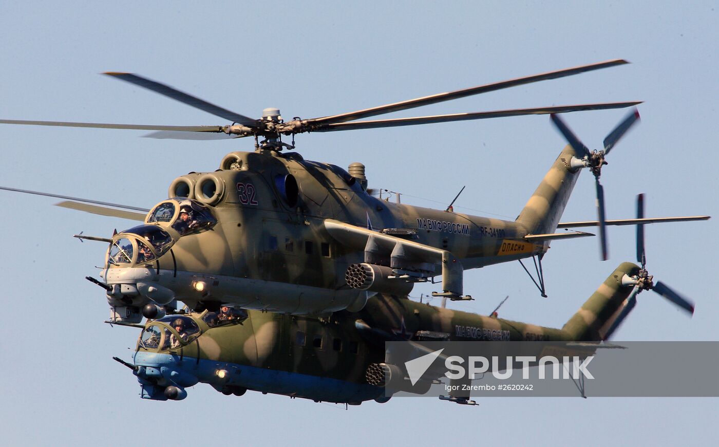 Victory Parade rehearsal in Baltiisk