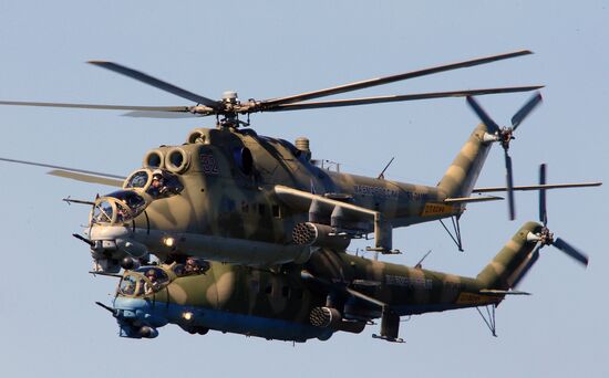 Victory Parade rehearsal in Baltiisk