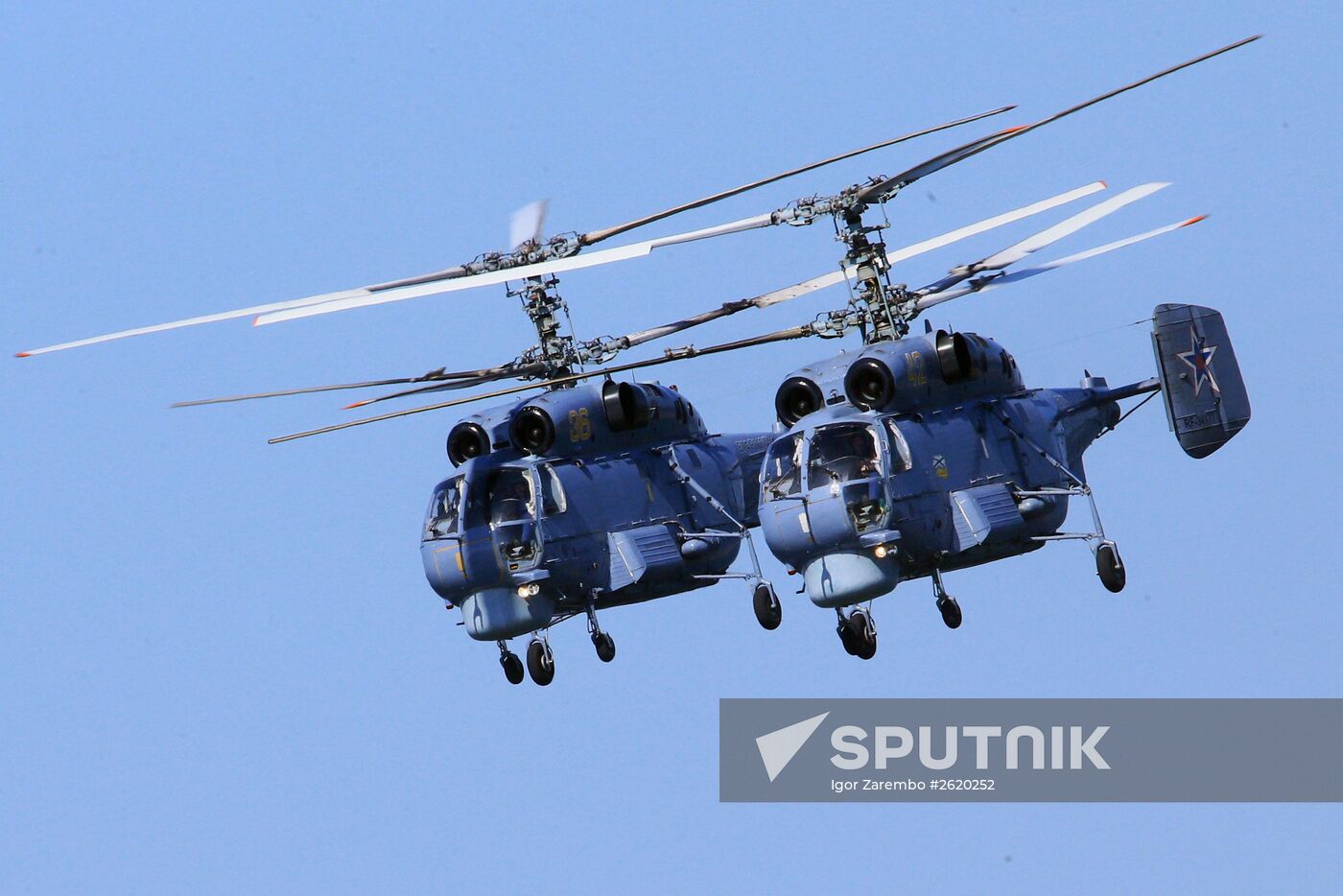 Victory Parade rehearsal in Baltiisk