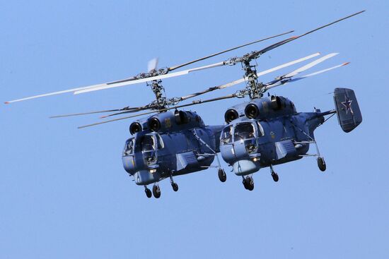 Victory Parade rehearsal in Baltiisk