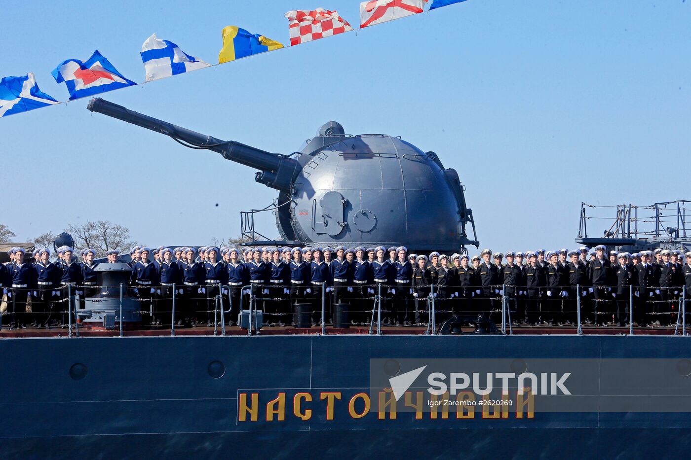 Victory Parade rehearsal in Baltiysk