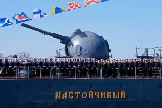 Victory Parade rehearsal in Baltiysk