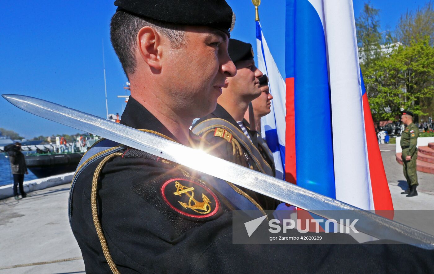 Victory Parade rehearsal in Baltiysk