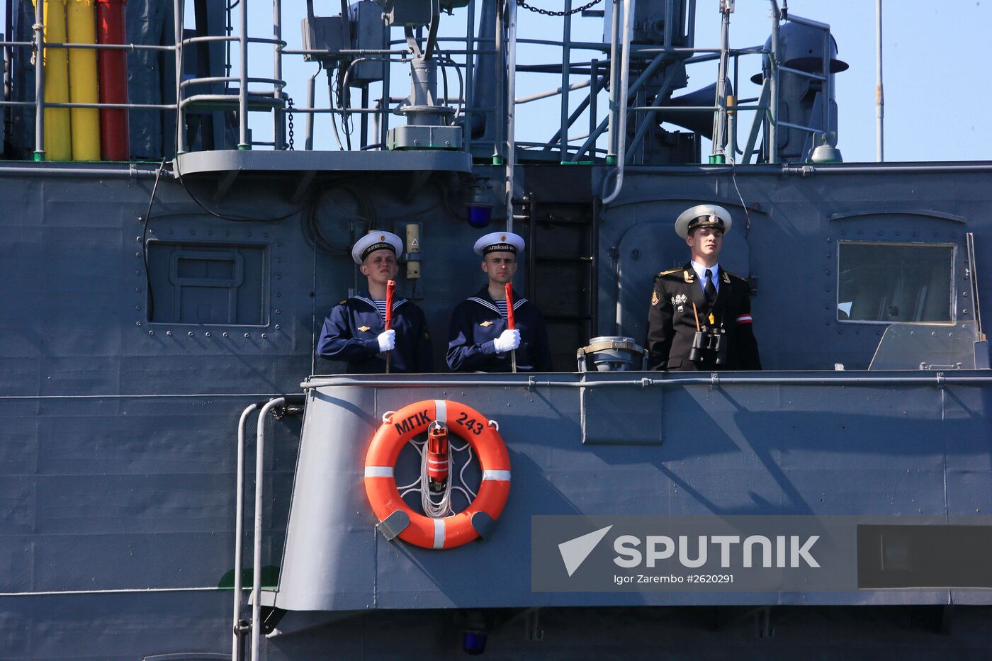 Victory Parade rehearsal in Baltiysk