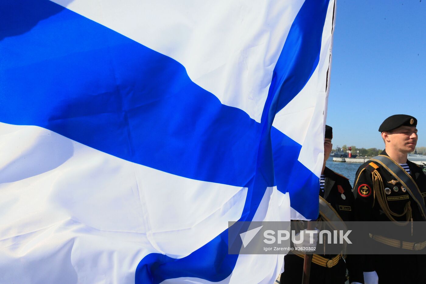 Victory Parade rehearsal in Baltiysk