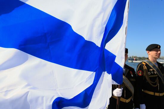 Victory Parade rehearsal in Baltiysk