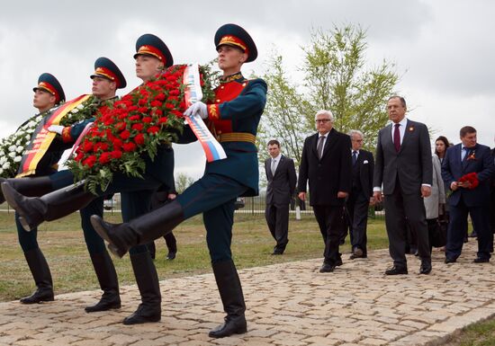 Foreign ministers of Russia and Germany visit Volgograd