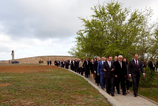 Foreign ministers of Russia and Germany visit Volgograd