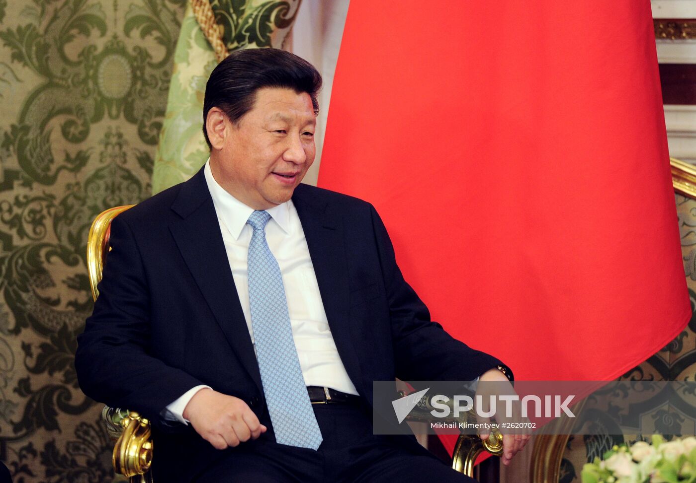 President Vladimir Putin meets with Chinese President Xi Jinping