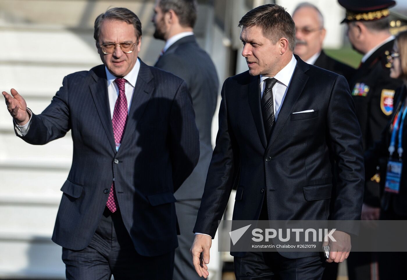 Prime Minister of Slovakia Robert Fico arrives in Moscow