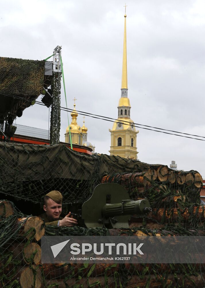 Exhibition of Great Patriotic War Military Equipment and Armament in St. Petersburg