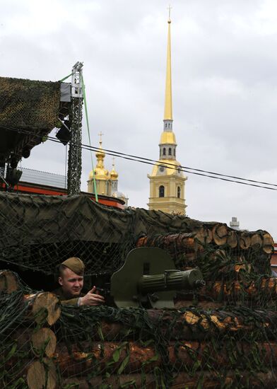 Exhibition of Great Patriotic War Military Equipment and Armament in St. Petersburg