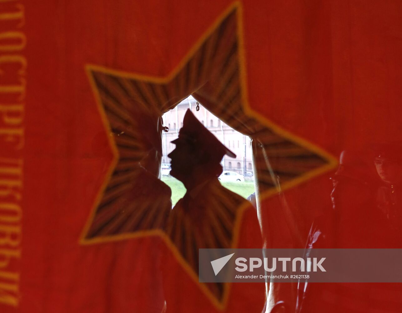 Exhibition of Great Patriotic War Military Equipment and Armament in St. Petersburg
