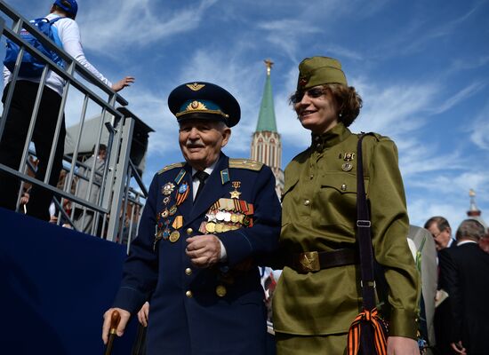 Military parade to mark 70th anniversary of Victory in 1941-1945 Great Patriotic War