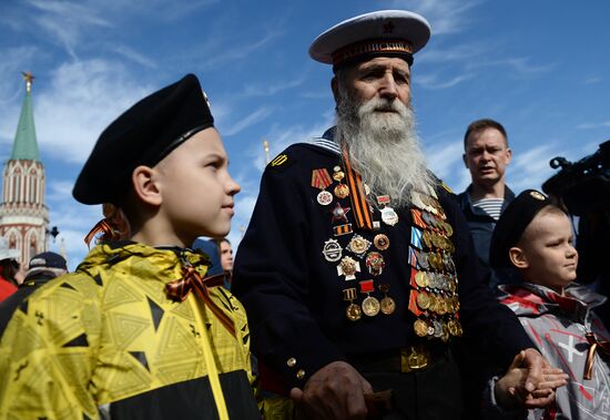 Military parade to mark 70th anniversary of Victory in 1941-1945 Great Patriotic War