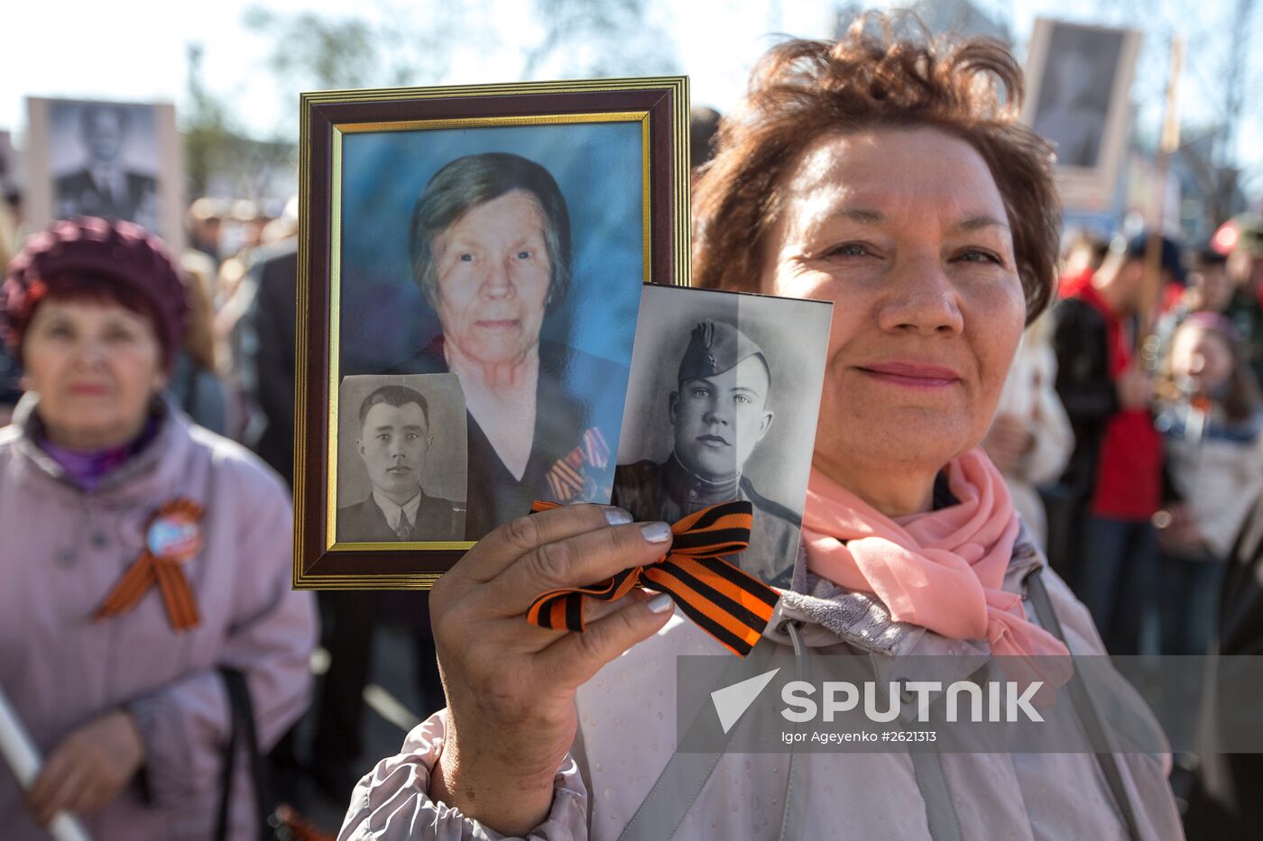Immortal Regiment campaign in Russian regions