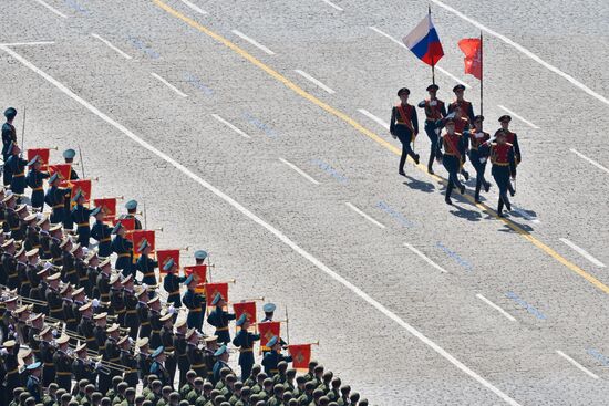 Military parade to mark 70th anniversary of Victory in 1941-1945 Great Patriotic War