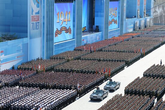 Military parade to mark 70th anniversary of Victory in 1941-1945 Great Patriotic War