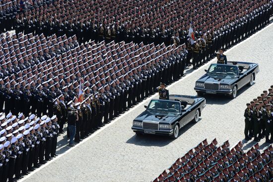Military parade to mark 70th anniversary of Victory in 1941-1945 Great Patriotic War
