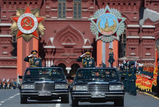 Military parade to mark 70th anniversary of Victory in 1941-1945 Great Patriotic War