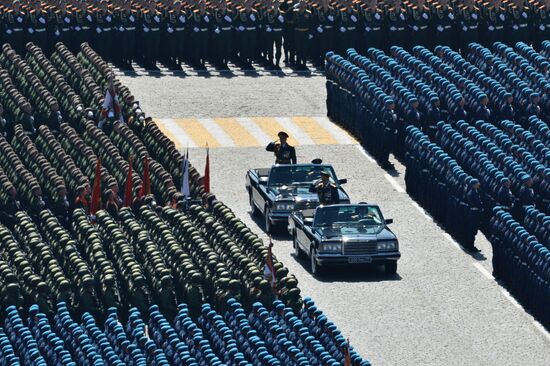 Military parade to mark 70th anniversary of Victory in 1941-1945 Great Patriotic War