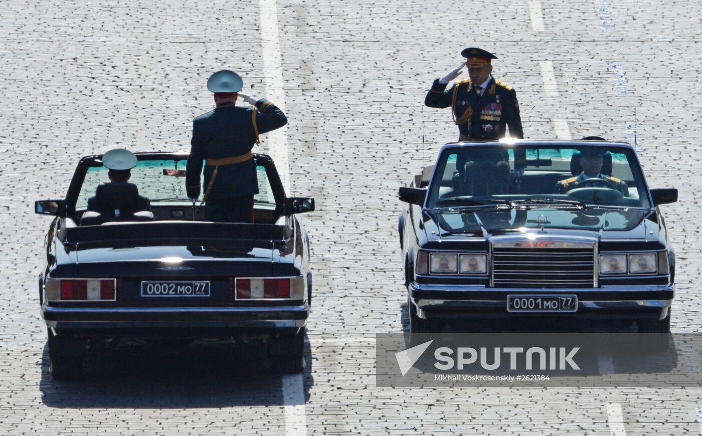 Military parade to mark 70th anniversary of Victory in 1941-1945 Great Patriotic War