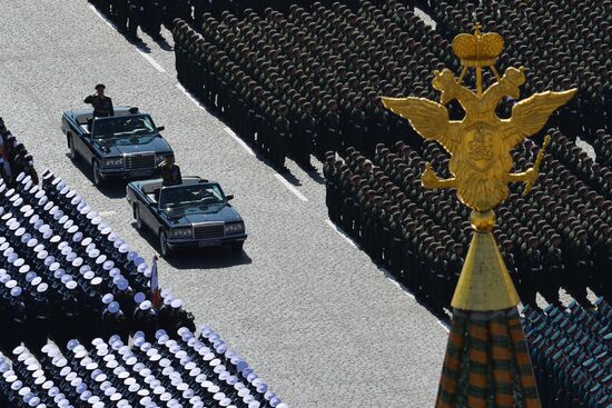 Military parade to mark 70th anniversary of Victory in 1941-1945 Great Patriotic War