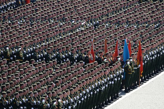 Military parade to mark 70th anniversary of Victory in 1941-1945 Great Patriotic War