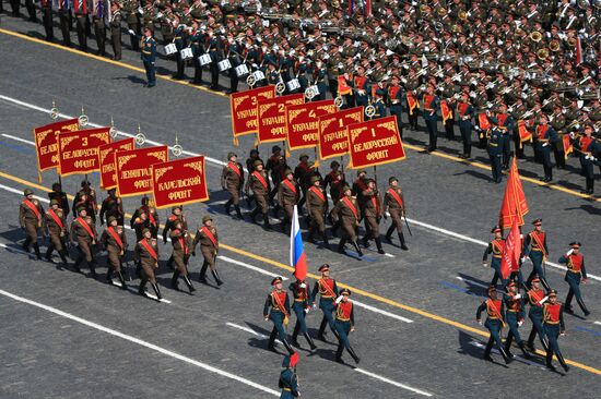 Military parade to mark 70th anniversary of Victory in 1941-1945 Great Patriotic War