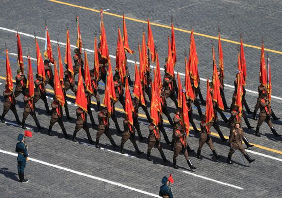 Military parade to mark 70th anniversary of Victory in 1941-1945 Great Patriotic War