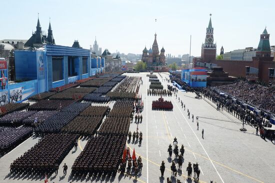 Military parade to mark 70th anniversary of Victory in 1941-1945 Great Patriotic War