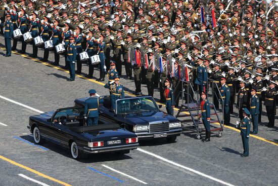 Military parade to mark 70th anniversary of Victory in 1941-1945 Great Patriotic War