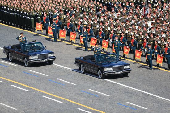 Military parade to mark 70th anniversary of Victory in 1941-1945 Great Patriotic War