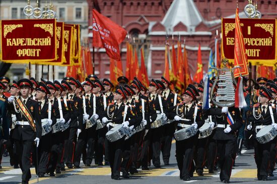 Military parade to mark 70th anniversary of Victory in 1941-1945 Great Patriotic War