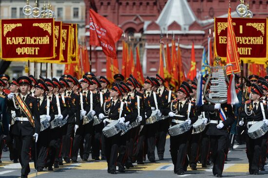 Military parade to mark 70th anniversary of Victory in 1941-1945 Great Patriotic War