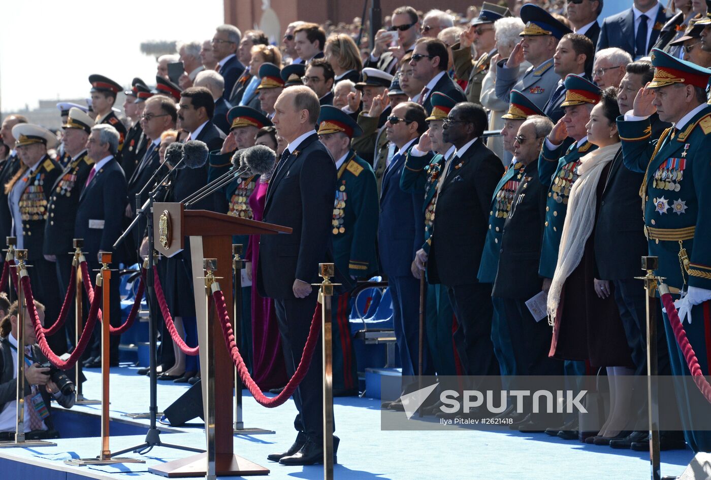 Military parade to mark 70th anniversary of Victory in 1941-1945 Great Patriotic War