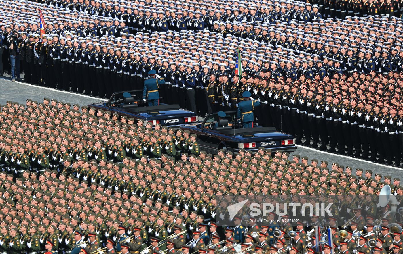 Military parade to mark 70th anniversary of Victory in 1941-1945 Great Patriotic War