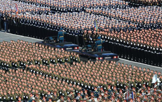 Military parade to mark 70th anniversary of Victory in 1941-1945 Great Patriotic War
