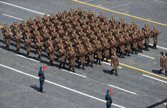 Military parade to mark 70th anniversary of Victory in 1941-1945 Great Patriotic War