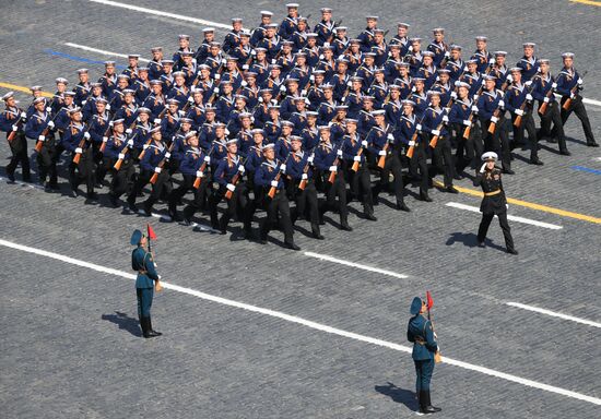 Military parade to mark 70th anniversary of Victory in 1941-1945 Great Patriotic War