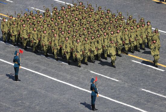 Military parade to mark 70th anniversary of Victory in 1941-1945 Great Patriotic War