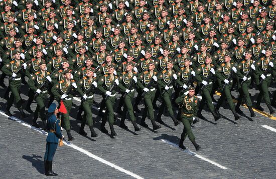 Military parade to mark 70th anniversary of Victory in 1941-1945 Great Patriotic War