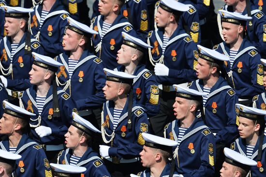 Military parade to mark 70th anniversary of Victory in 1941-1945 Great Patriotic War
