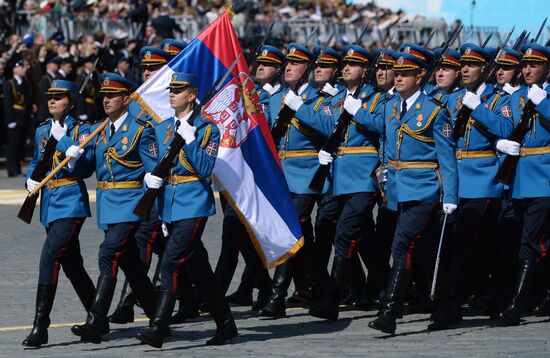 Military parade to mark 70th anniversary of Victory in 1941-1945 Great Patriotic War