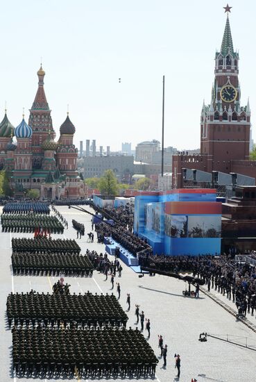 Military parade to mark 70th anniversary of Victory in 1941-1945 Great Patriotic War