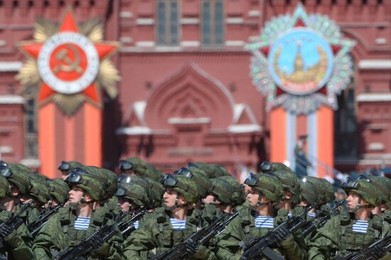 Military parade to mark 70th anniversary of Victory in 1941-1945 Great Patriotic War